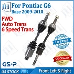 Oe Front Pair Cv Axle Shaft Set For 2009 10 Pontiac G6 L4-2.4L Fwd Auto Speed. Fixed Price $227.89.