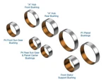 . ZF8HP45 70 75 845RE Bushing Kit By Sonnax 35030-01K. Fixed Price $89.92.