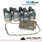 Transmission Filter Gasket Fluid Kit For Audi A6 A7 A8 Q5 Q7 0BK 8-SPEED. Fixed Price $114.66.