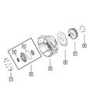 Genuine Mopar Transmission Oil Pump Remanufactured R8087860AA. Fixed Price $664.70.