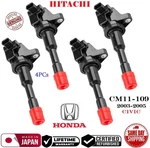 Genuine Hitachi Set Of 4 Ignition Coil For 2003-2005 Honda Civic 1.3L #CM11-109. Fixed Price $89.00.