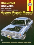 Chevy Chevelle, Malibu, Camino Repair Manual 1969-1987. Fixed Price $40.67.