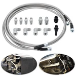 For Gm 4L60E 4L80E Automatic Transmission Cooler Hose Line 6AN Fiber & Braid. Fixed Price $39.90.