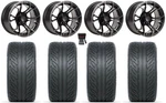 Gtw Spyder 12" Golf Wheels Bronze 255X55 Fusion Gtr Tires E-z-go & Club Car. Fixed Price $853.72.