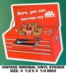 Mac Tools Sure, You Can - Vintage Original Vinyl Decal Sticker Automotive. Fixed Price $7.97.