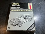1982-1988 Volvo 740 & 760 Haynes Repair Manual B230 B28 Gl, Glt Gle Turbo Na. Fixed Price $10.83.