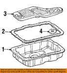 Ford Oem 02-10 Aviator Transmission Components-trans Pan Gasket 1L2Z7A191BA. Fixed Price $22.43.