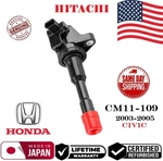 Genuine Hitachi Single Ignition Coil For 2003-2005 Honda Civic 1.3L # CM11-109. Fixed Price $29.00.