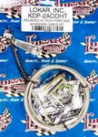 Lokar #KD-P2AODHT Polished Hi-tech Kickdown. Fixed Price $166.95.