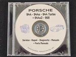 Porsche Turbo -944S2 968 Shop Service, Repair & Parts Manuals. Fixed Price $40.00.