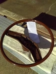 Mercury Steering Wheel Brown 1977-78 79 Cougar, Torino,ranchero,thunderbi. Fixed Price $100.00.