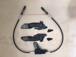 03-06 Mercedes R230 SL500 SL55 Side Trunk Flaps Convertible Top Motor Black Oem. Fixed Price $250.00.