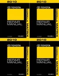 2010 Toyota Corolla Matrix Factory Shop Service Manual. Fixed Price $329.00.