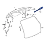 For Volkswagen Gti 2022-2026 5G6971829B Rear Liftgate Grommet. Fixed Price $23.22.