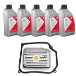 5-QUARTS Automatic Transmission Fluids & Filter Kit For Beetle Cabrio Golf Jetta. Fixed Price $147.95.