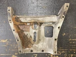 Used Transmission Support Plate Fits Mercedes W113 1136800175. Fixed Price $840.00.
