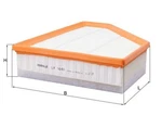 Mahle Lx 1640 Air Filter For Alpina, Bmw. Fixed Price $36.67.