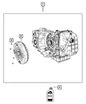 Genuine Mopar With Torque Converter Transmission Kit R8453637AB. Fixed Price $4652.80.