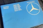 Mercedes 380SEL 500SE S00SEL Used Factory Original Owners Manual. Fixed Price $28.00.