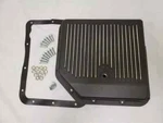 Chevy Turbo Black Aluminum Finned Transmission Pan TH350 Bolts & Gasket Nova. Fixed Price $1050.46.