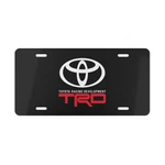 Trd Toyota Racing Development Car Front License Plate Tag Vanity Style - New. Fixed Price $17.95.