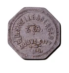 Mound City, Trade Token: E.d. Shellenberger & Co Gf In TC-352122. Fixed Price $180.00.