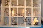 Assorted Hooks With Box Brand New! Approx. 100 Fishing Saltwater - Freshwater. Fixed Price $13.99.