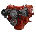 Black Big Block Chrysler Serpentine System Power Steering Mopar 426 440. Fixed Price $379.00.