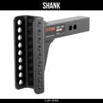 Curt Adjustable Trailer Hitch Ball Mount Shank For 45900 Fits 2" Receiver 45910. Fixed Price $143.99.