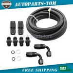 Black -6 Steel Braided 4L60E 4L65E Automatic Transmission Cooler Line Kit. Fixed Price $36.79.