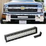96W Led Light Bar W/ Lower Bumper Bracket, Wiring For 15-19 Silverado 2500 3500. Fixed Price $120.09.