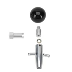 Speedway Muscle Car Knob Adapter For All Lokar Shifters, Black. Fixed Price $102.95.