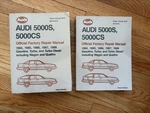 Audi 5000S 5000CS Official Factory Repair Shop Manual 1984-1988 Volume & 2. Fixed Price $75.00.