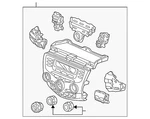 Genuine Honda Panel Assembly *NH482L* (black Metallic) 39179-SDA-A51ZA. Fixed Price $352.45.