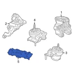 Jeep 68412218AC Automatic Transmission Mount. Fixed Price $122.59.