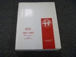 1991-1993 Alfa Romeo 164L 164S Sedan Shop Service Repair Manual 1992. Fixed Price $213.80.