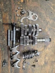 1993 Honda 92-01 CR250R Oem Transmission Tranny Gears Shift Forks Drum Shafts. Fixed Price $150.00.