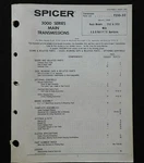 Original 1968 Spicer 3152 3153 & Bolt Transmissions Parts Catalog Manual. Fixed Price $20.75.