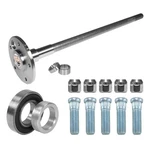 Rear Axle Kit Fits Gm 8.2" Diff 28 Spline 29-7/8" Long Sealed Ball Bearing. Fixed Price $170.83.