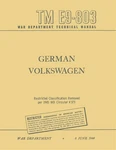 1940-1945 Volkswagen Kubelwagen Type 82 Shop Manual Vw Thing WW2 Repair Service. Fixed Price $39.00.