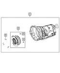 Genuine Mopar With Torque Converter Transmission 68573510AB. Fixed Price $6693.73.
