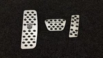 Aluminum Anti-slip Pedal Covers For Chevrolet Camaro 5 Automatic Transmission. Fixed Price $129.00.