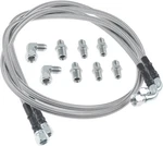 52" Flexible Braided Transmission Cooler Lines Kit Fit TH350 700R4 TH400. Fixed Price $33.49.