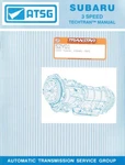 New Printed Book Atsg Subaru 3 Speed Automatic 2WD/4WD Transaxle Rebuild Manual. Fixed Price $31.80.