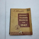 1947 Oldsmobile Product Training Manual Dealer Service Repair Transmission Axle. Fixed Price $11.99.