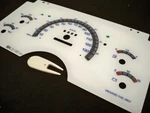 For 1994 Chevy S10 Blazer Manual Mt Kilometers White Face Glow Through Gauges. Fixed Price $39.99.