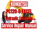 Komatsu Hydraulic Excavator PC120-6 (excel) Service Repair Manual. Fixed Price $34.97.