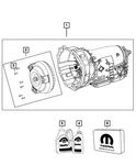 Genuine Mopar With Torque Converter Transmission Kit R2120027AF. Fixed Price $6242.50.