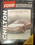 Chilton Ford Repair Manual Mercury Contour Mystique Cougar 1995-99 #26170 New. Fixed Price $13.02.