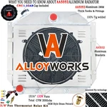 3ROW Radiator Shroud Fan For 1951-57 International Harvester L/r/s Series R100. Fixed Price $259.00.